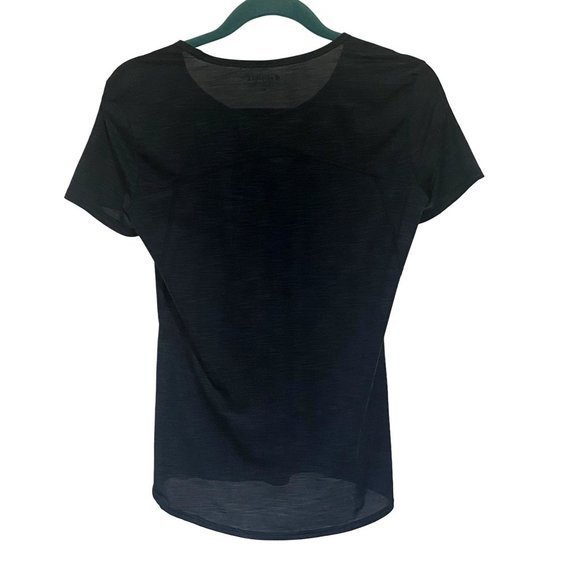 Athleta Kettlebella Blue Space Dye Train Tee Size‎ XS - Picture 6 of 7